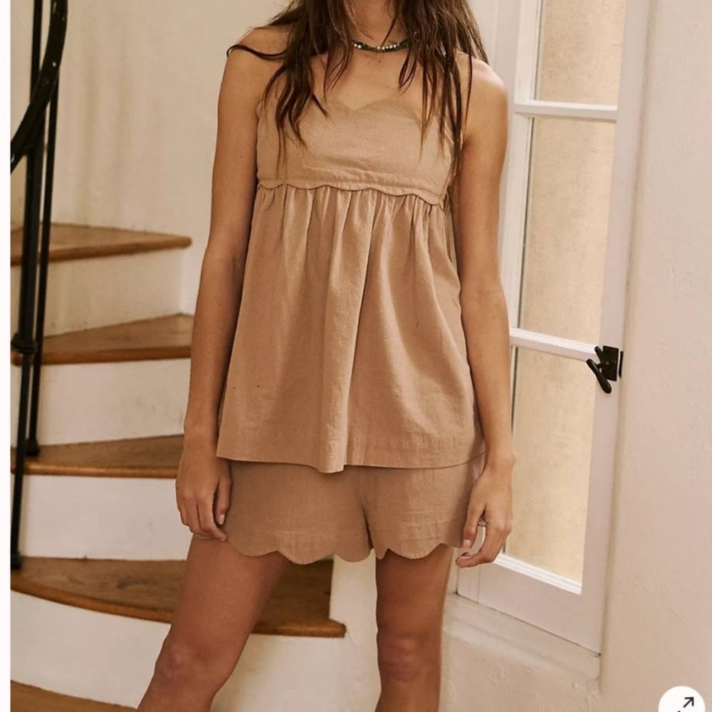 Free People Sweet Scallop set